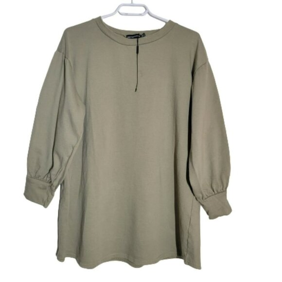Very oversize long Light sweatshirt - Picture 1 of 5
